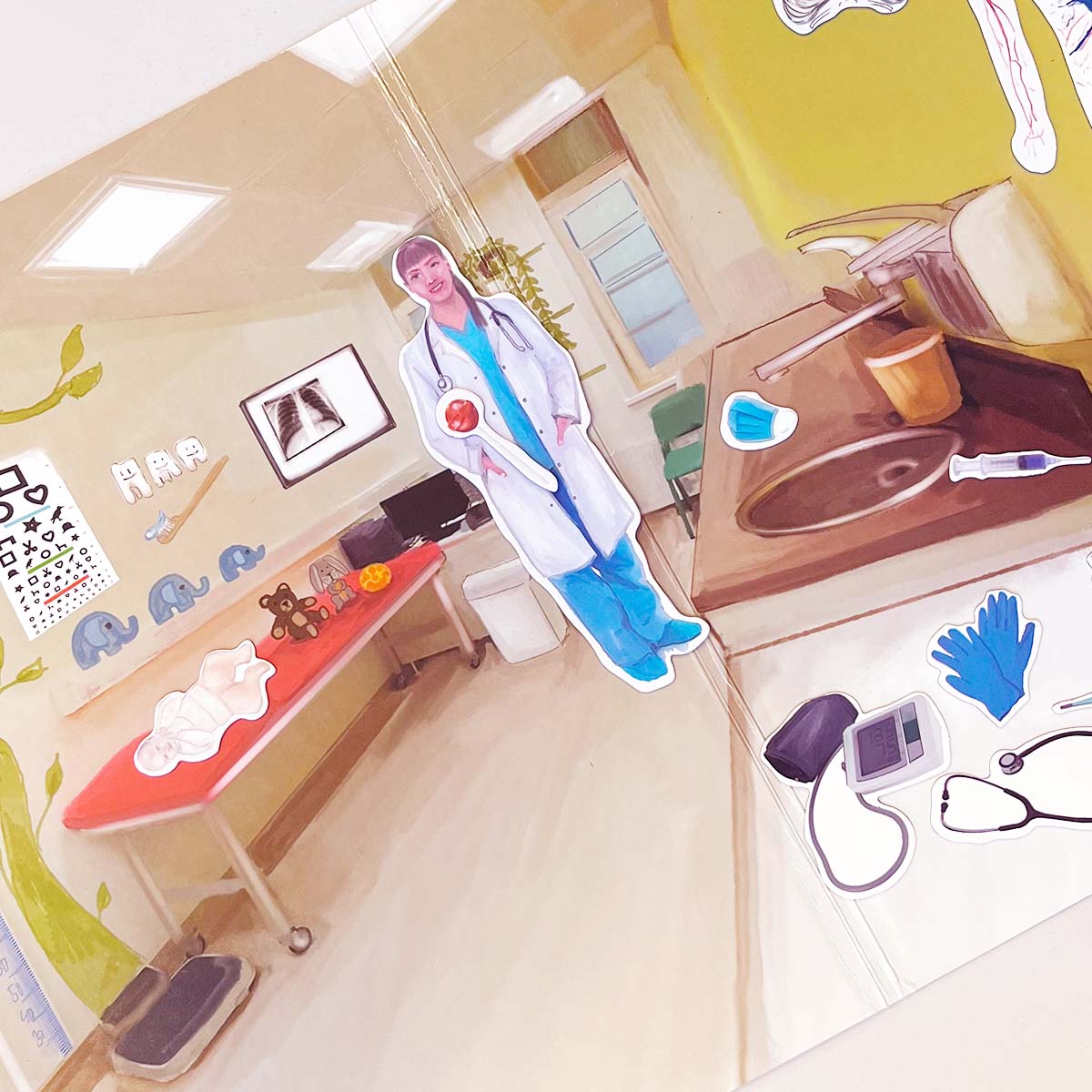 MAGBOOK - Human body - magnetic book