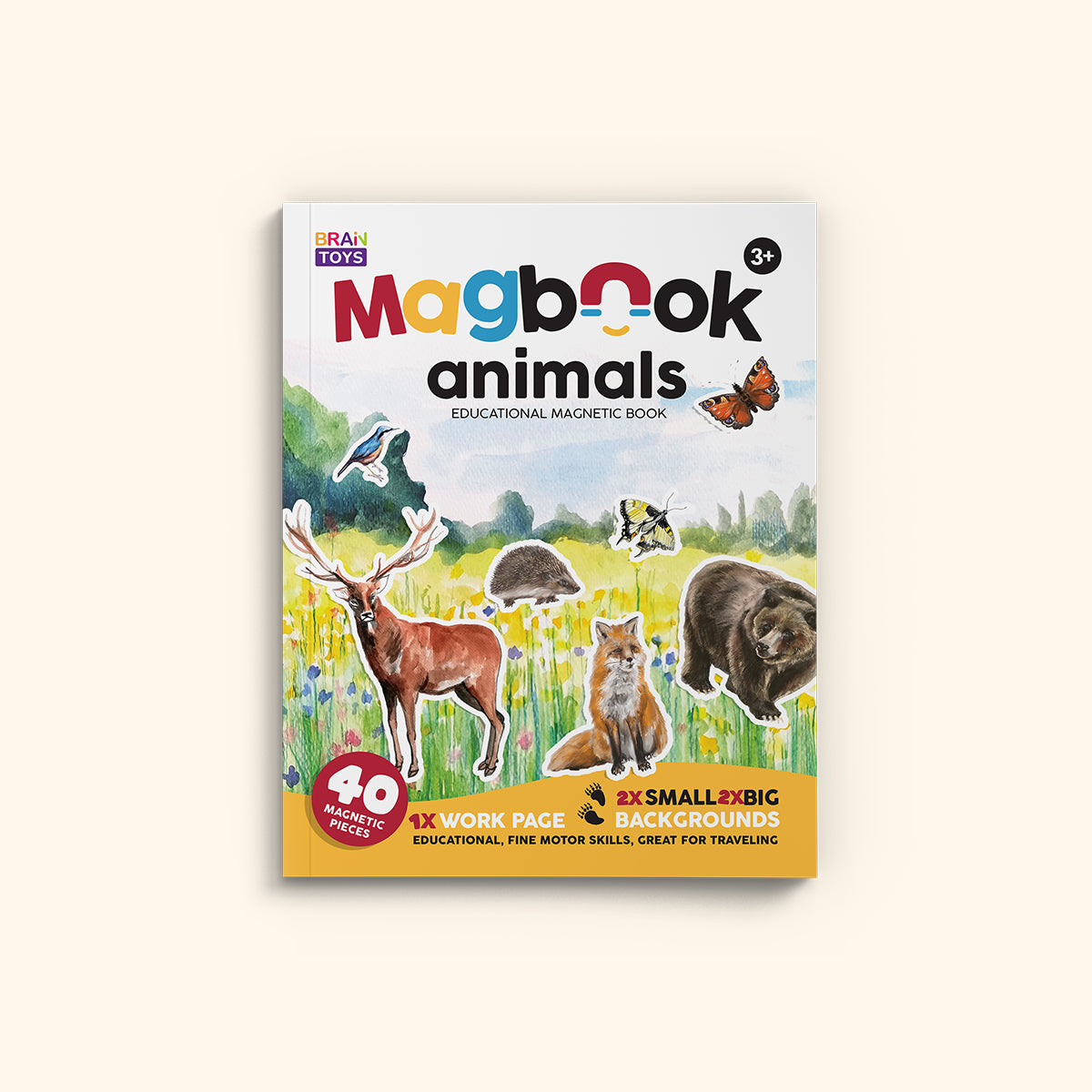 MAGBOOK - Animals - magnetic book