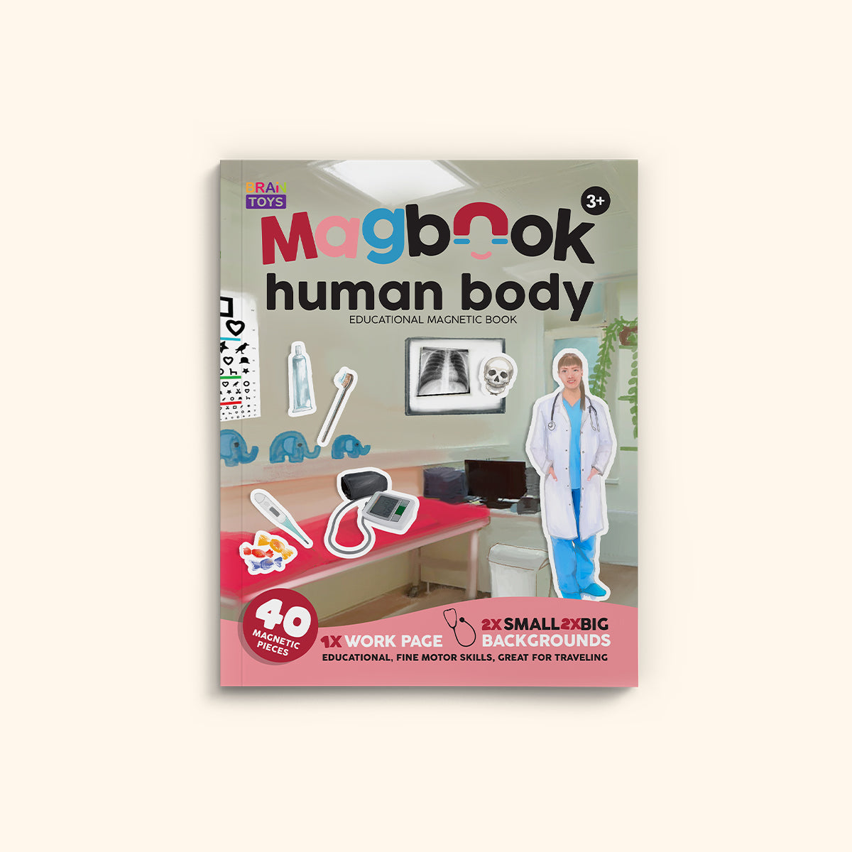 MAGBOOK - Human body - magnetic book