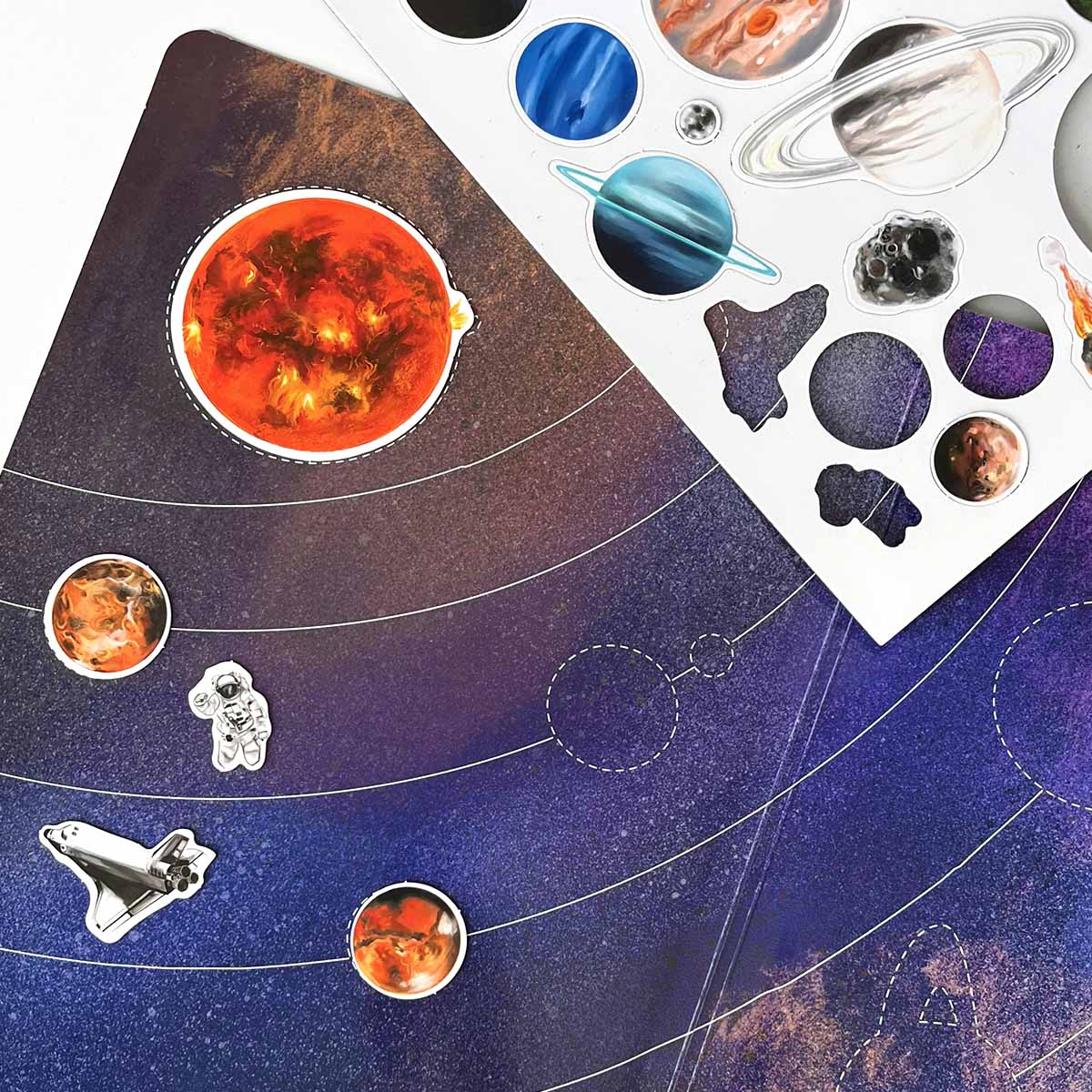 MAGBOOK - Space - magnetic book