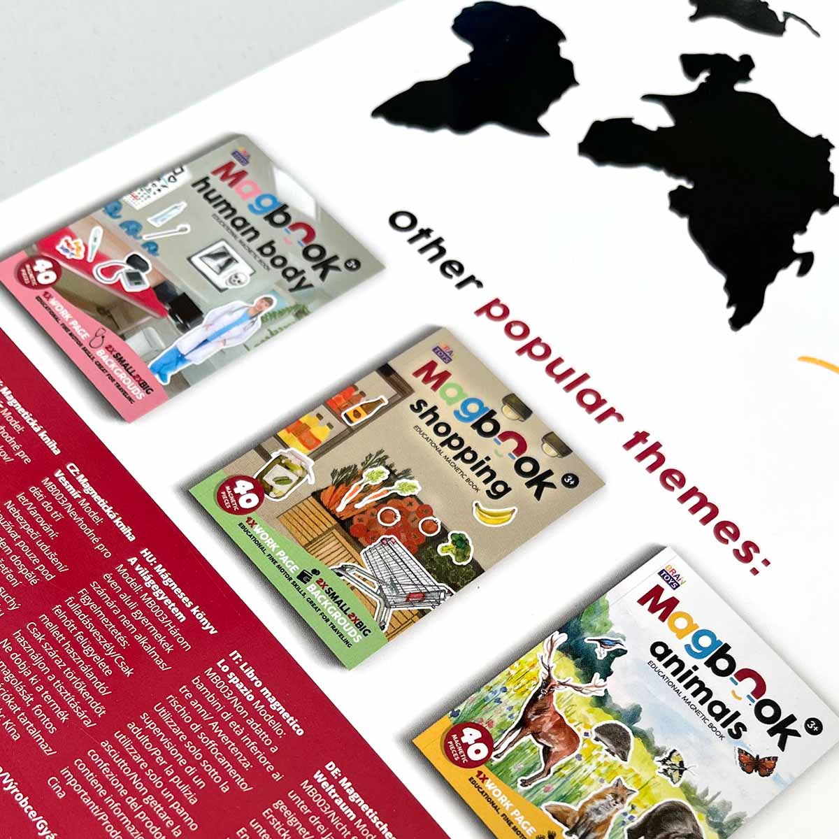 MAGBOOK - Space - magnetic book