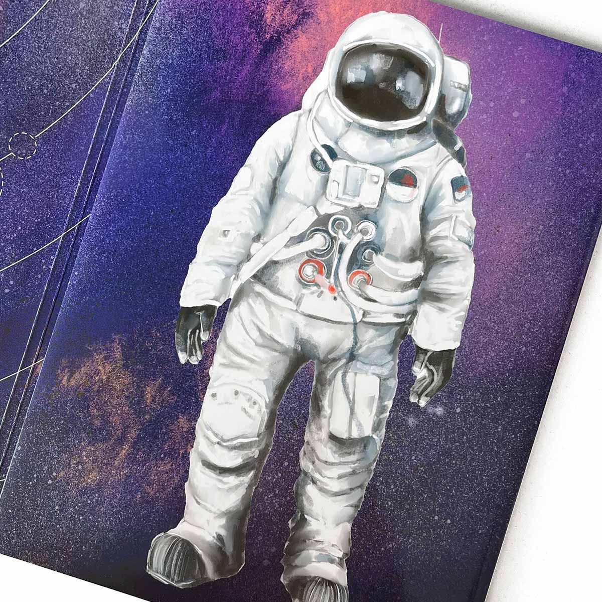 MAGBOOK - Space - magnetic book