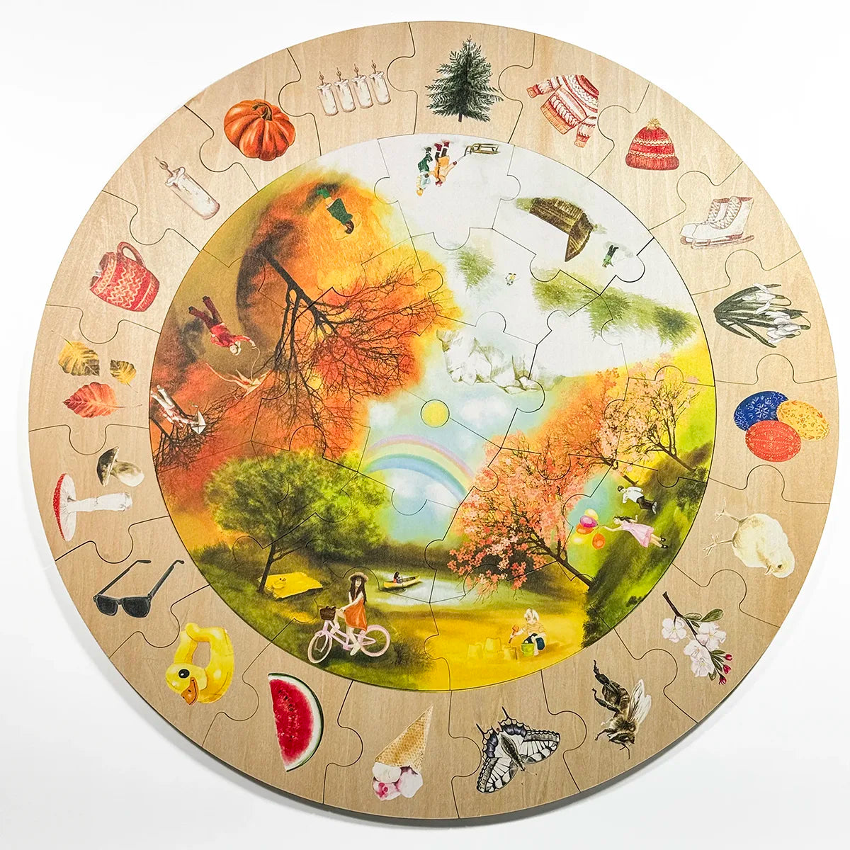 Four seasons Floor Puzzle