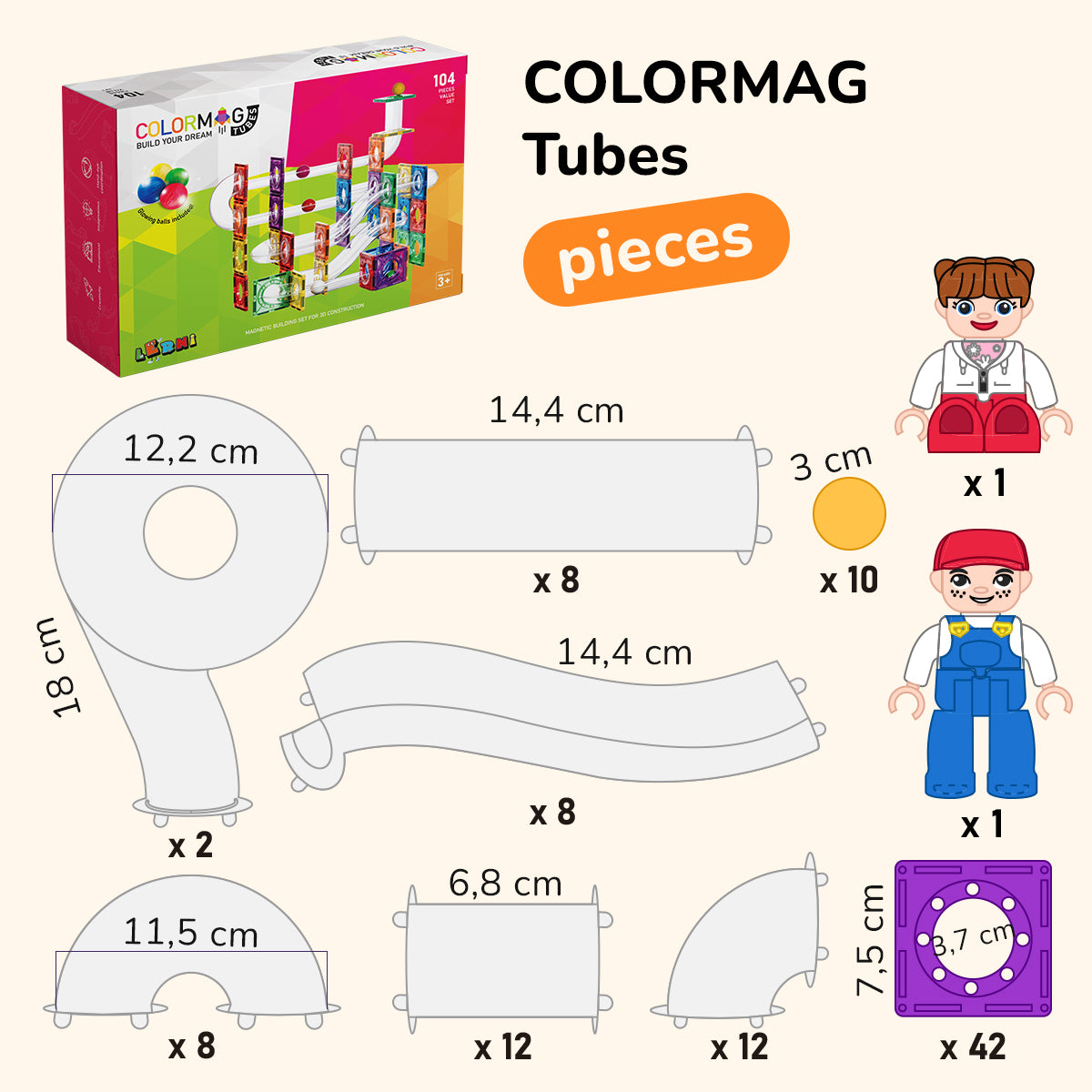 COLORMAG TUBES